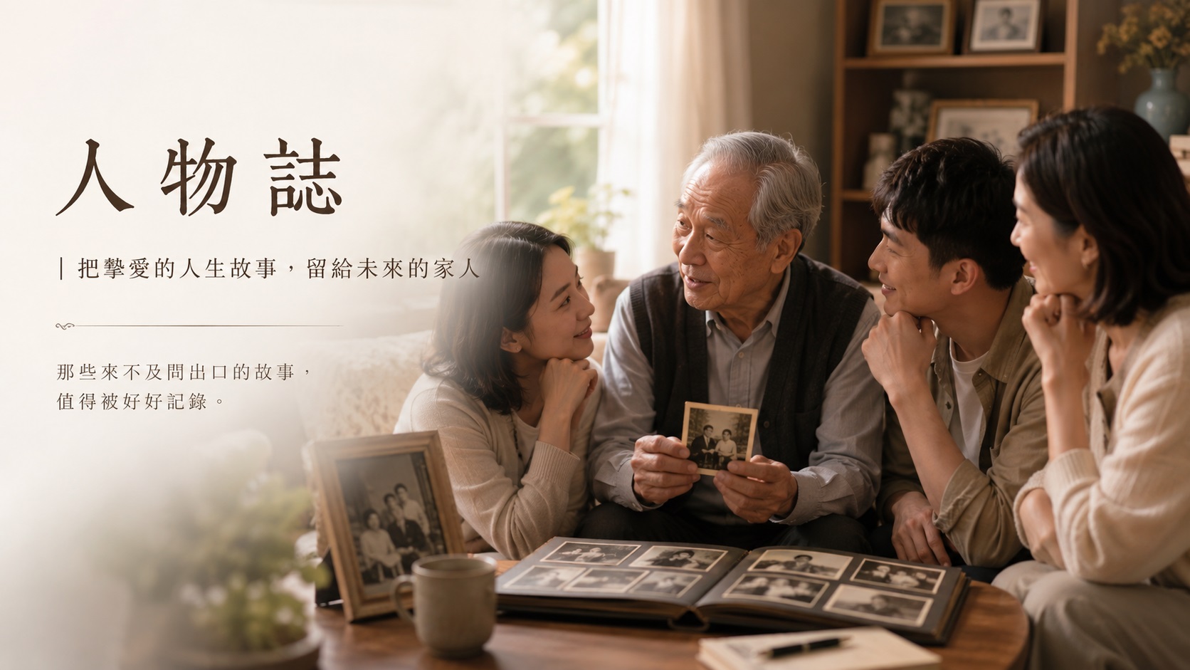 緻憶人物誌是什麼與意思？提供客製化家庭紀錄片範例及製作費用價格諮詢